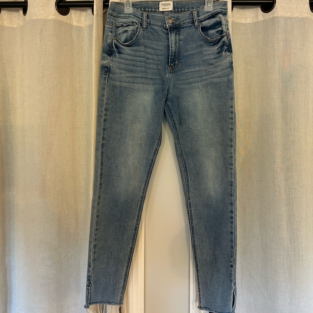 Kensie Women's Blue Skinny Jeans